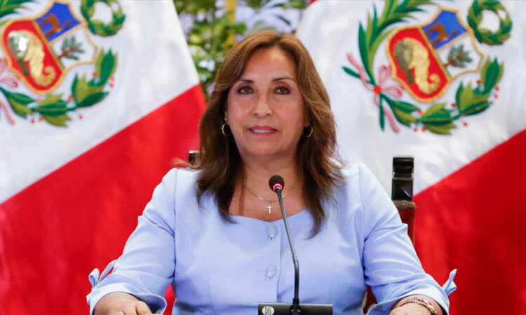 Desaprobación a la gestión de la presidenta Boluarte
