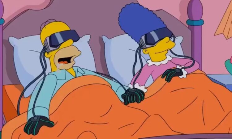 Los Simpson lo hacen de nuevo, predijeron las gafas Apple Vision Pro