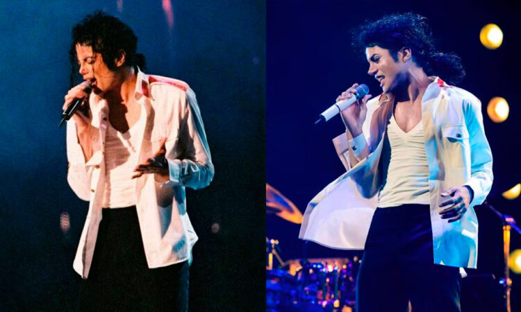Jaafar Jackson, el sobrino de Michael Jackson, se transforma en el ‘Rey del Pop’ para su biopic