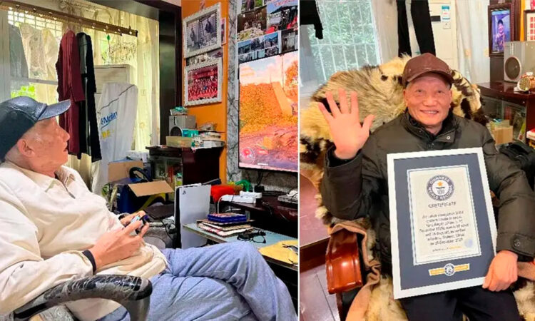 Hombre chino de 88 años obtiene récord Guinness como el vlogger de videojuegos más anciano del mundo