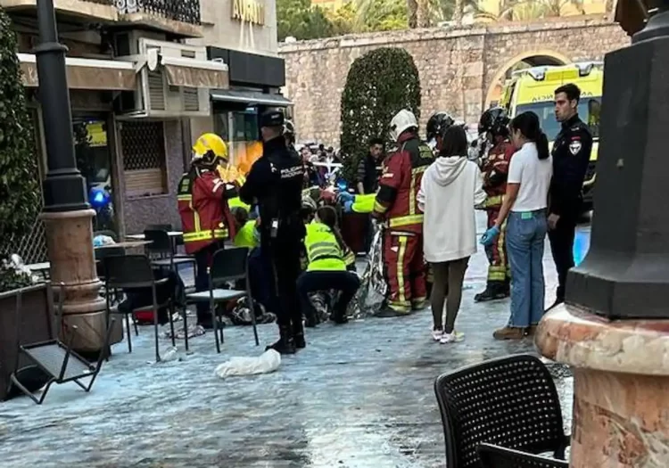 Muere hombre tras prenderse fuego como protesta en España