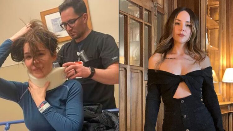 Camila Sodi sufre accidente mientras esquiaba en Colorado