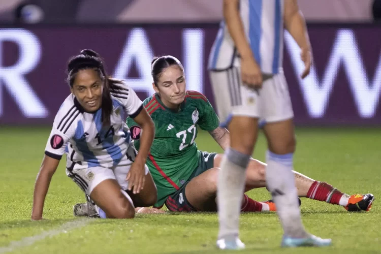 Empate sin goles entre Argentina y México en la Copa Oro Femenina