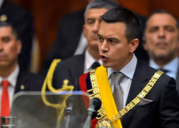 Presidente de Ecuador, Daniel Noboa, anuncia su candidatura a la reelección en 2025