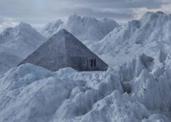 Enigmática formación en la Antártida despierta especulaciones sobre su origen