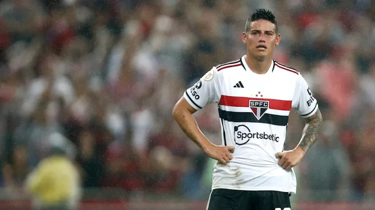 James Rodríguez pide salir de Sao Paulo tras una breve experiencia