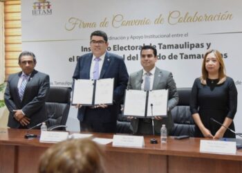 Celebra IETAM convenio de colaboración con el Poder Judicial de Tamaulipas