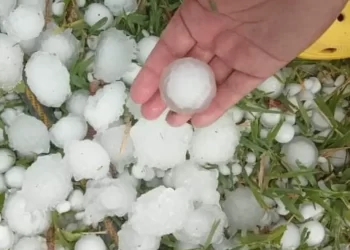 Enormes bolas de granizo provocan graves daños en Coahuila