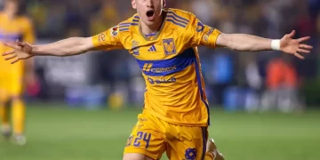 Tigres gola 5-1 a Mazatlán y sube a puestos de Liguilla directa
