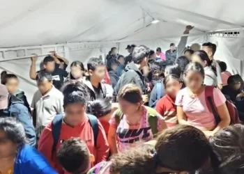 Rescatan a 144 migrantes hacinados en vagones del tren en Coahuila