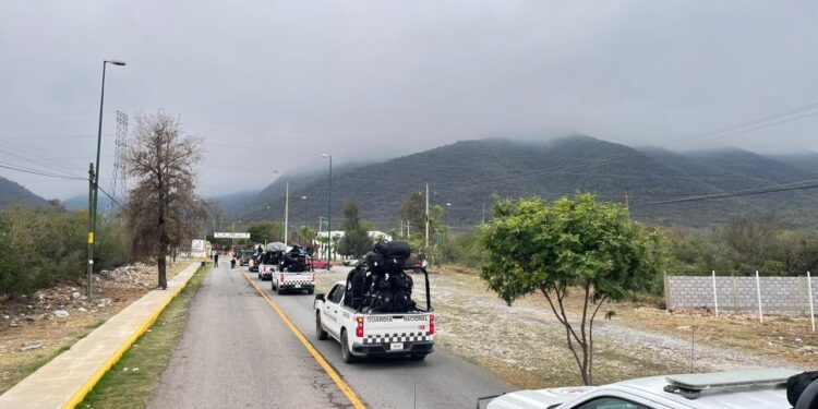 Llegan 300 militares y agentes de GN a reforzar la seguridad en Cd. Victoria, Tamaulipas