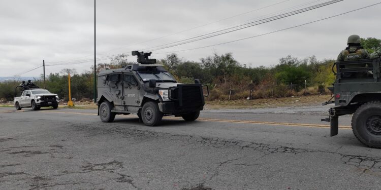Llegan 300 militares y agentes de GN a reforzar la seguridad en Cd. Victoria, Tamaulipas