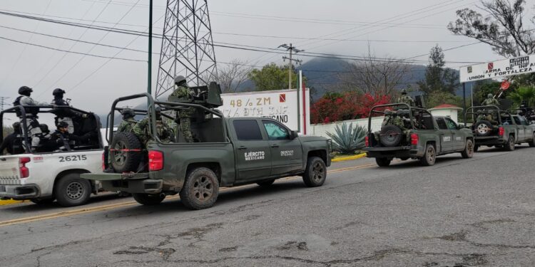 Llegan 300 militares y agentes de GN a reforzar la seguridad en Cd. Victoria, Tamaulipas