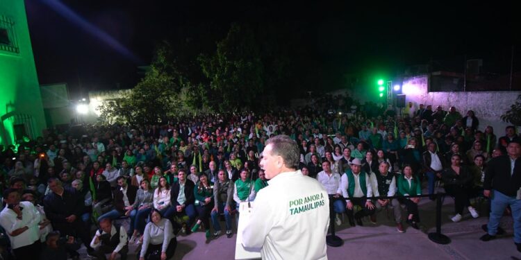 Seré Senador por amor a Tamaulipas, arranca campaña Geño Hernández en Victoria