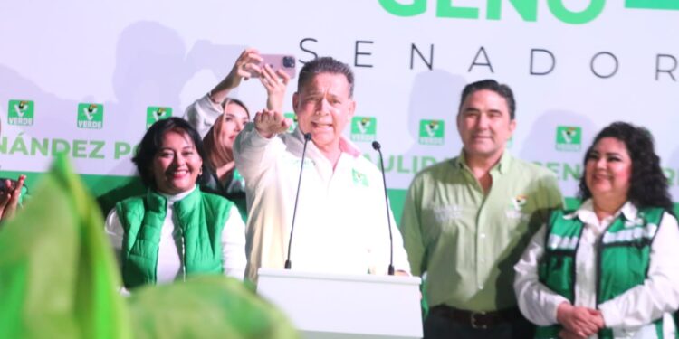 Seré Senador por amor a Tamaulipas, arranca campaña Geño Hernández en Victoria