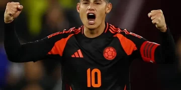 Colombia vence a España con golazo de ‘tijera’ y suma 20 partidos invicto
