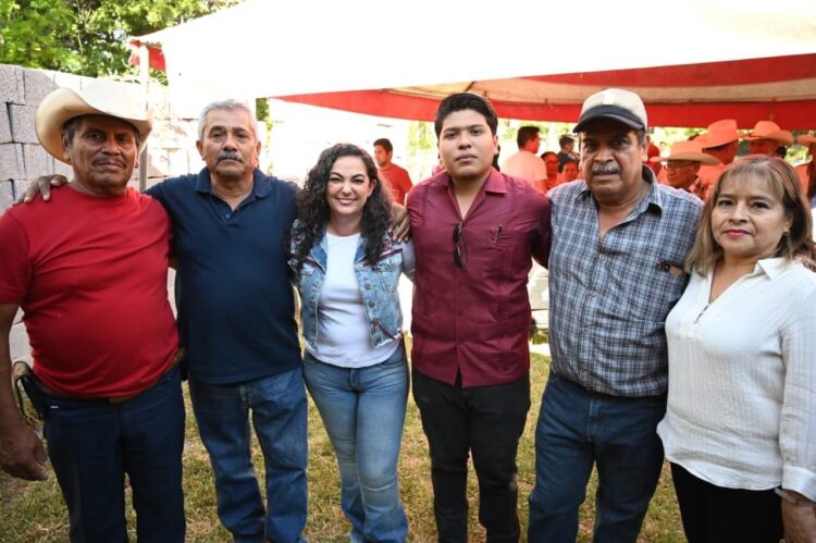 En Jaumave con Morena habrá más bienestar y apoyo al campo: Olga Sosa.