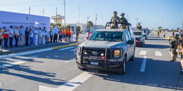 Activan operativo de seguridad turística Semana Santa 2024 en Matamoros, Tamaulipas