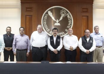 Rector Dámaso Anaya estrecha vínculos de la UAT con empresarios del sur de Tamaulipas