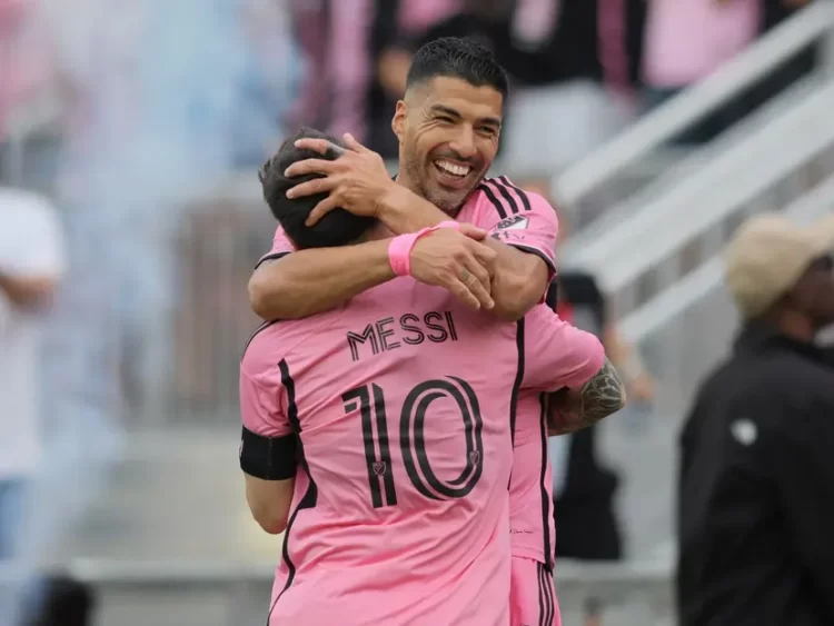 Inter Miami golea en MLS con ‘dobletes’ de Messi y Luis Suárez