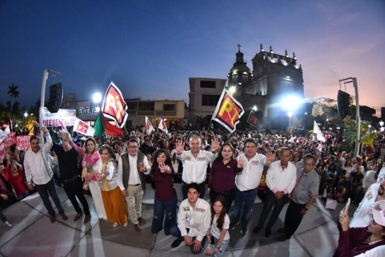 Arrancan campañas en Madero los morenistas Olga Sosa y Adrián Oseguera