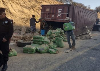 Cierran por accidente la carretera Rumbo Nuevo