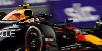 Checo Pérez sube al podio; Segundo en el GP de Arabia Saudita 2024