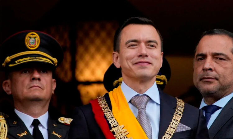 Presidente de Ecuador, Daniel Noboa, lidera índice de aprobación en Suramérica