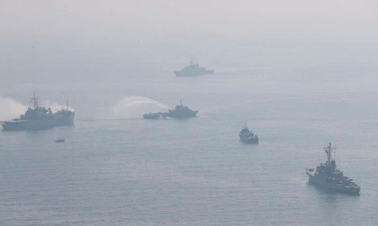 China, Irán y Rusia inician ejercicios navales conjuntos en el golfo de Omán