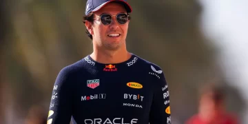 Sergio Pérez queda segundo en el Gran Premio de Bahréin pero relegado en los Power Rankings