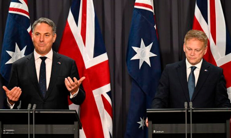 Reino Unido y Australia firman acuerdo de defensa y seguridad para fortalecer cooperación militar