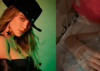 Belinda es hospitalizada de emergencia y cancela concierto en Coatzacoalcos