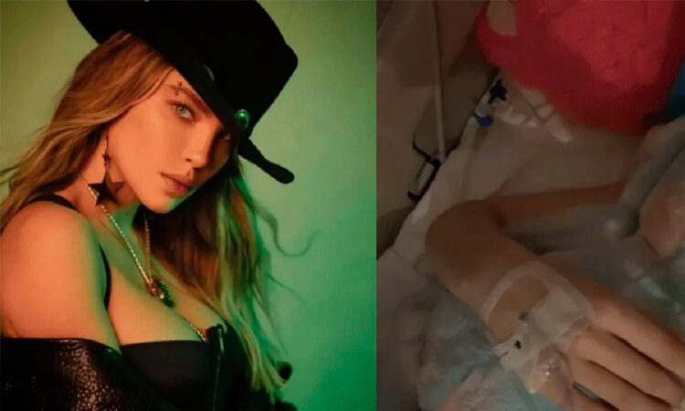 Belinda es hospitalizada de emergencia y cancela concierto en Coatzacoalcos