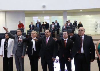 Toman protesta cinco nuevos diputados en el Congreso de Tamaulipas