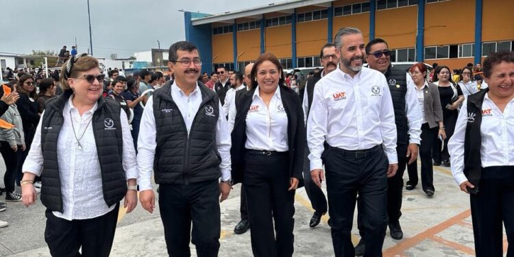 Realiza Rector gira de diagnóstico de unidades académicas de la UAT en la frontera