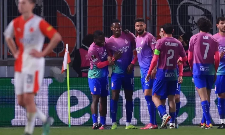 El Milan asegura su pase a cuartos de final de la Europa League