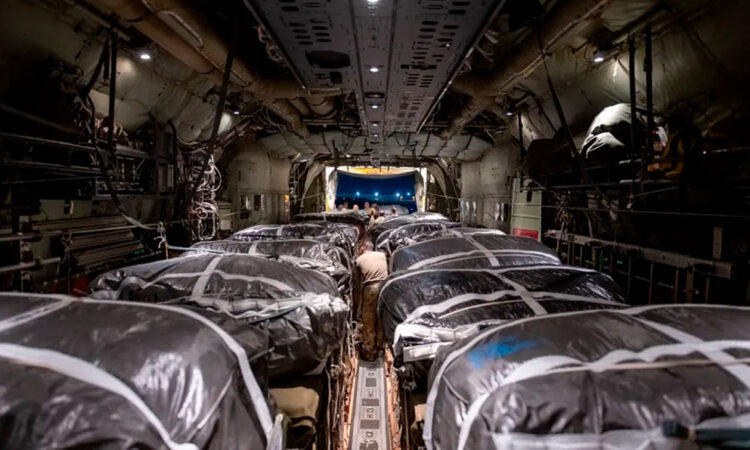 Estados Unidos lanza nueva ayuda humanitaria sobre Gaza