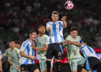 México Sub 23 cae ante Argentina en un emocionante choque amistoso