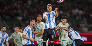 México Sub 23 cae ante Argentina en un emocionante choque amistoso