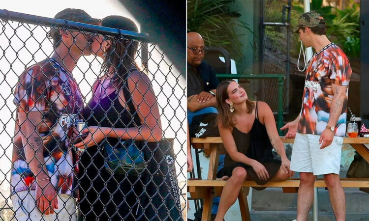 Joe Jonas besa apasionadamente a Stormi Bree en una salida casual en Sídney