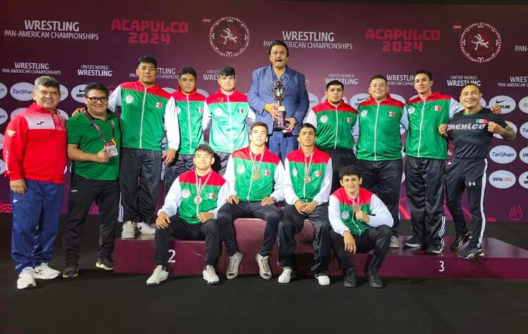 Presidente de FEMELA destaca el éxito de las competencias de lucha en Acapulco y resalta el papel de CONADE