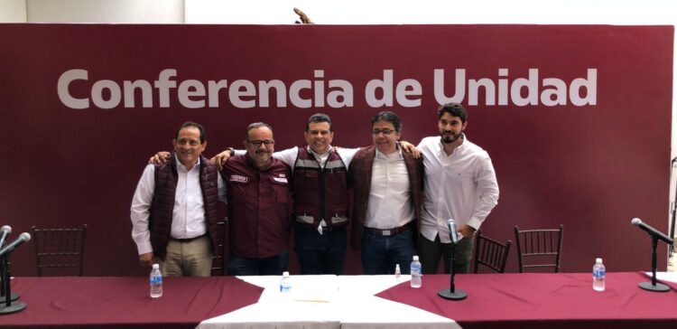 Aspirantes de Morena a la alcaldía de Victoria hacen las paces