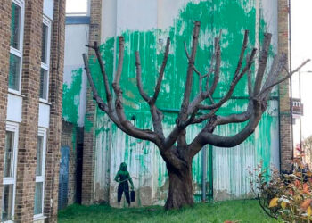 Nuevo mural de Banksy adorna las calles de Finsbury Park en Londres