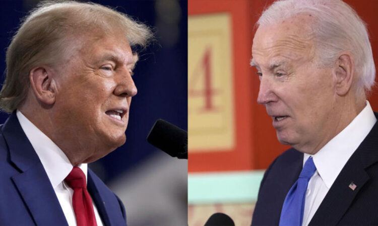 Trump provoca controversia al compartir video de Biden atado en una camioneta