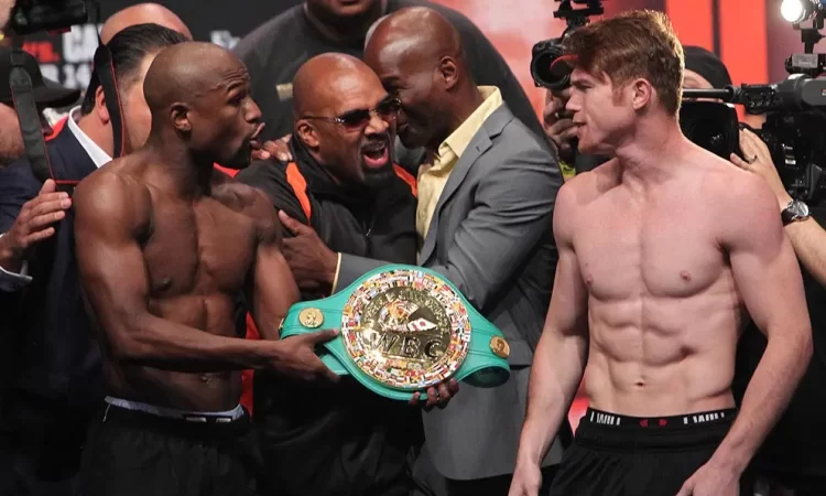 Floyd Mayweather Jr. defiende la postura de Canelo Álvarez