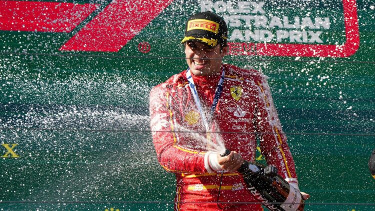 Carlos Sainz Logra la victoria en el Gran Premio de Australia