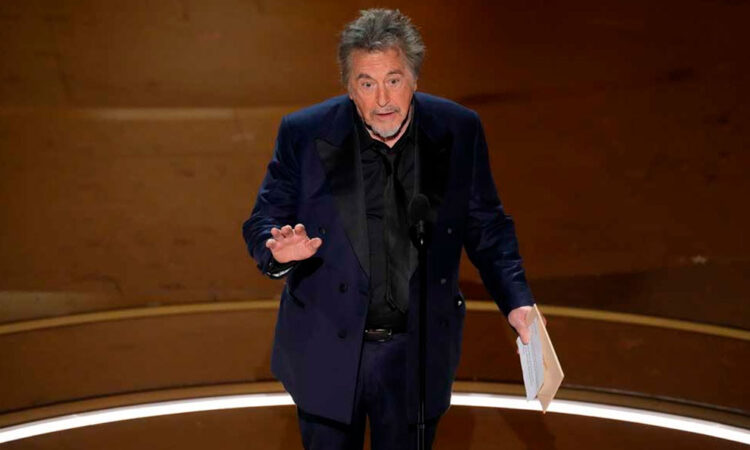 Al Pacino aclara controversia tras omitir mencionar películas nominadas en los Óscar