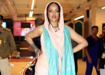 Rihanna deslumbra con su regreso a los escenarios en una boda en India