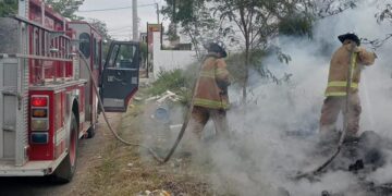 Bomberos piden no hacer quemas de pastizales o basura en lotes baldíos
