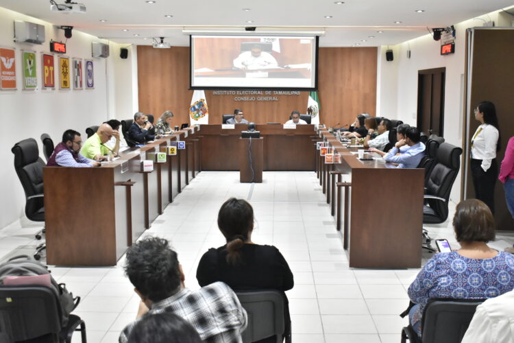 Aprueba IETAM cuatro planillas para elección de alcaldía de Cd. Victoria; va mujer por PRD